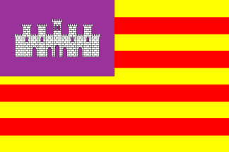 Bandera de Islas Baleares